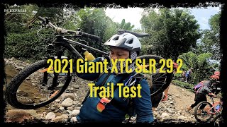 2021 Giant XTC SLR 29 2 Trail Test giant xtcslr crosscountry 29er gopro8 [upl. by Nakhsa76]