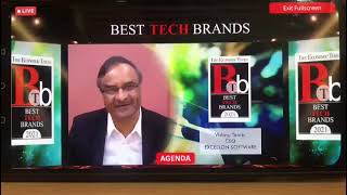 Excellon Receives Best Tech Brandsquot Award From Economic Times [upl. by Bor]