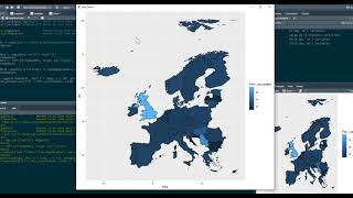 R tutorial Creating Maps and mapping data with ggplot2 [upl. by Raamal]