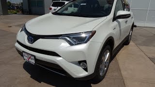 2016 Toyota RAV4 Hybrid Limited  Full Take Review [upl. by Melantha391]