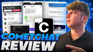 CometChat Review  InApp Chat for Developers  CometChat Software [upl. by Eardnaed]