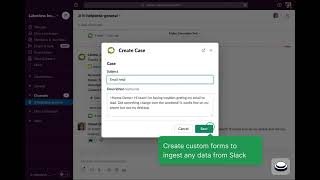 Slack to Case Create Salesforce Cases in Slack from Emojis [upl. by Ramaj]