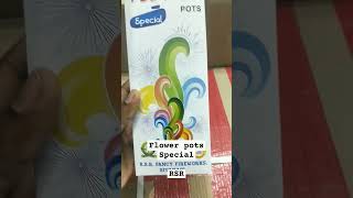 Flower pots special RSR crackers [upl. by Tillman]