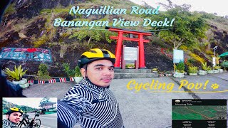 Naguillian Road  Banangan View Deck  Baguio Biker [upl. by Bywoods36]