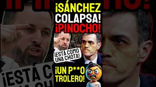 ABASCAL ACUSA a SÁNCHEZ de USAR a SU ESPOSA para sus NEGOCIOS SUCIOS 😡 [upl. by Elleirb]