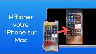 Afficher lécran dun iPhone sur Mac [upl. by Swetiana851]