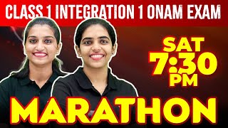 Class 1  Integration 1  Onam Exam Marathon  Exam Winner Class 1 [upl. by Ybbed]