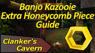 Collecting Extra Honeycomb Pieces in Clankers Cavern  Banjo Kazooie Extra Honeycomb Piece Guide [upl. by Radec]