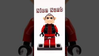 Exclusive minifigure Nien Nunb STAR WARS  LEGO® Stop Motion Speed Build [upl. by Hsur]