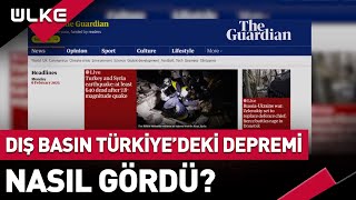 Avrupa Medyası Türkiyedeki Depremi Nasıl Gördü [upl. by Varian]