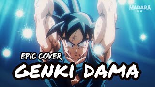 GENKIDAMA THEME  DRAGON BALL DAIMA EPIC COVER BY MADARA GA [upl. by Barger233]