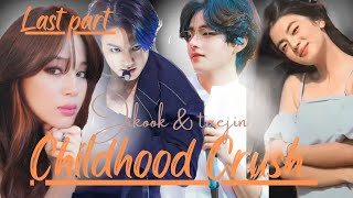 BTS hindi dubbing story  childhood crush oneshot 44  love story  bts btsff love jikook [upl. by Polky]