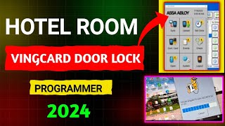 Ving Card Door Lock Programmer  Hotel Room Door Lock Programming [upl. by Turmel494]