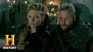 Vikings Season 5 Character CatchUp  Lagertha Katheryn Winnick  History [upl. by Ayekahs]