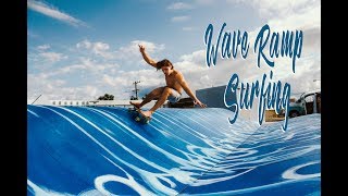 WAVE RAMP SURFING  Smoothstar Skateboards [upl. by Llennod]