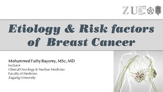 Etiology of Breast Cancer v1 video 3 of 4 [upl. by Jem136]