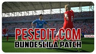 PESEditcom 2014 Patch 44  FULL Bundesliga  PES 2014 Bundesliga Patch Tutorial PC [upl. by Afaw]