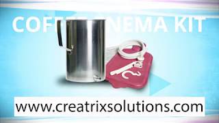 Coffee Enema Kits  Creatrix Solutions [upl. by Noedig587]