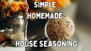 Simple Homemade House Seasoning that goes with EVERYTHING [upl. by Henleigh]