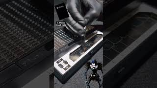 L Theme Death Note on stylophone deathnote shorts [upl. by Nos]