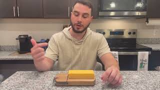 DGLOZE Cheese Slicer Cutter Review [upl. by Entruoc148]