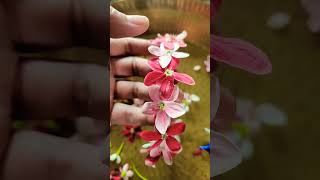 real flower hairband diy [upl. by Noiek]