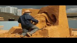 Brighton Sand Sculpture Festival 2014 [upl. by Bridge]