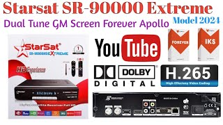 Starsat SR90000 Extreme Dual Tuner VFD Display H265Dolby Complete Details [upl. by Sucul]