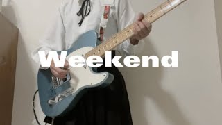 TAEYEON WEEKEND guitar cover [upl. by Hibbitts]