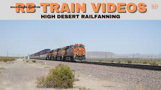 Thrilling BNSF Southern Transcon Railfanning Excitement [upl. by Nnylsor930]