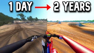 I PLAYED MX BIKES FOR 2 YEARS THIS IS MY PROGRESS [upl. by Mcbride317]