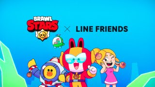 Brawl Stars Animation LINE FRIENDS Skins incoming [upl. by Matthei]