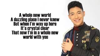 A whole New World  Darren Espanto and Morissette Aladdin theme song lyrics [upl. by Mcguire795]