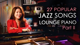 2 Hours Lounge Piano Background 27 Jazz Songs by Sangah Noona Part II [upl. by Rillis80]