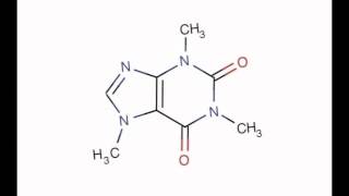 Caffeine Molecule  Largem4v [upl. by Oam]