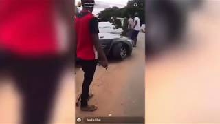 VIDEO SHATTA WALE INVOLVED IN A SERIOUS ACCIDENT [upl. by Ginder]