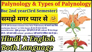 Palynology amp Types of Palynology  Part1 Morphology  परागकण  Bsc 2nd year3rd Semester bsc [upl. by Alli858]