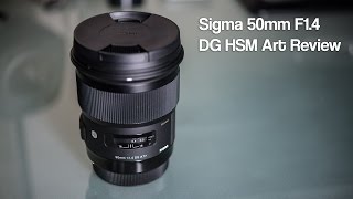 Sigma 50mm F14 DG HSM Art Nikon Review [upl. by Casmey]