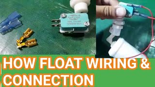 HOW CONNECT RO FLOAT MICROSWITCH FLOAT WIRING RO ON NAHI HO RAHA [upl. by Eidak]