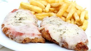 INCREÍBLE Milanesa a la Napolitana una receta ARGENTINA  Recetas por el mundo [upl. by Yerac]