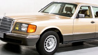 W126 MercedesBenz 280 SE timeless Sclass 1982 [upl. by Avery]