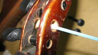 How to Install Schaller Violin Tuning Pegs [upl. by Eddy]