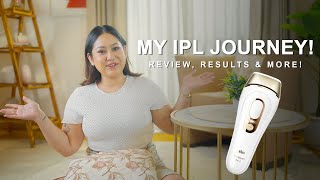 I tried the Braun IPL for 6 months and This is what happened  Braun Slik Expert Pro 5 [upl. by Yenrab695]