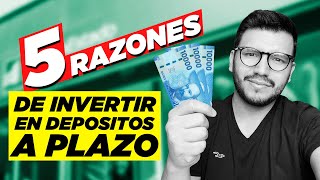 ¿POR QUÉ LOS DEPOSITOS A PLAZO SON EXCELENTE OPCIONES PARA INVERTIR DINERO 💵✅ [upl. by Candide]