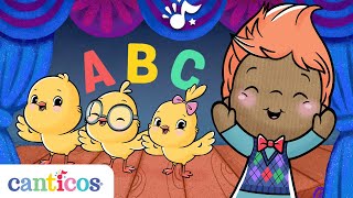 Canticos  The ABC Song  El Abecedario  Bilingual Nursery Rhymes [upl. by Cornwall]