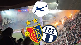 FC Basel vs FC Zürich  Stadionvlog  ROTE KARTE IM SCHWEIZER KLASSIKER🤯💣 FCZ IST TABELLENFÜHRER😮 [upl. by Ahsenauq]