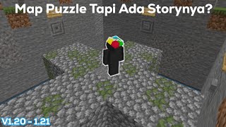 Bagi Bagi Map Puzzle Tapi Ada Storynya  Minecraft Bedrock Edition [upl. by Titania368]