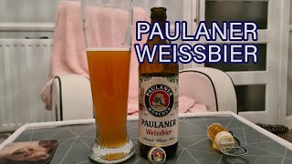 PAULANER WEISSBIER REVIEW [upl. by Tawney390]