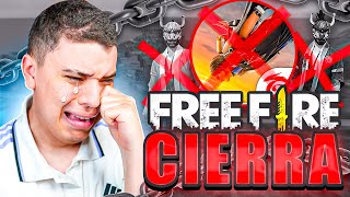 EL ULTIMO ADIÓS A GARENA FREE FIRE  ❗️😔 [upl. by Consolata]