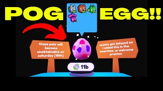 HOW TO GET POG EGG IN PET SIMULATOR X [upl. by Nitsej975]